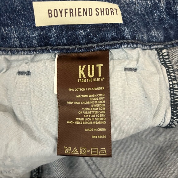 New with tags Kut from the Kloth Catherine Boyfriend denim short - Picture 4 of 6